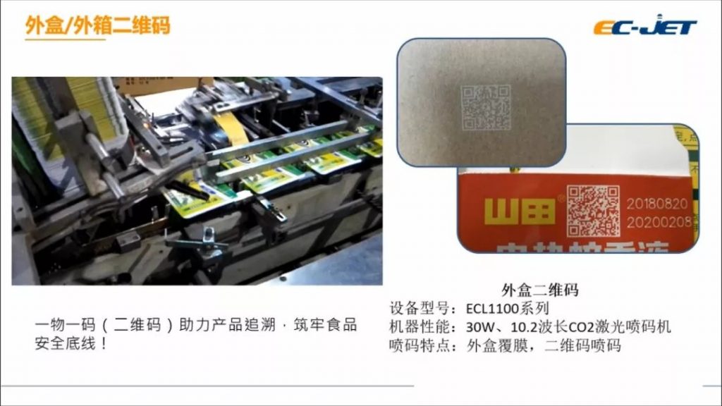 标识技术为食品制造赋能--不同生产场景下喷码机标识技术应用案例分享